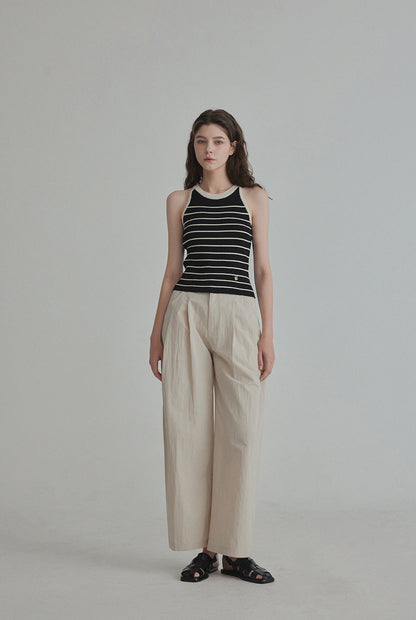 [TWEE]Suel Halter Sleeveless Knit