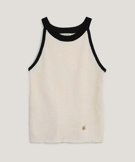 [TWEE]Suel Halter Sleeveless Knit