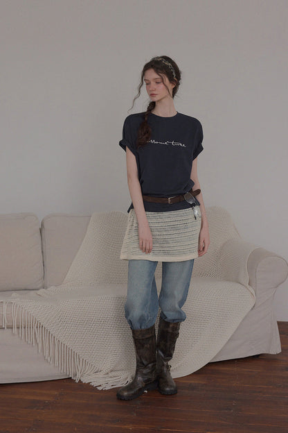 [TWEE] Roa Washed Wide Denim