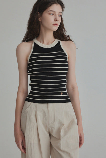 [TWEE]Suel Halter Sleeveless Knit