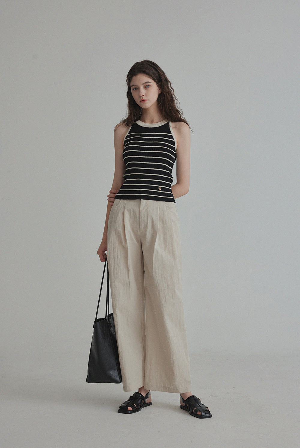 [TWEE]Suel Halter Sleeveless Knit