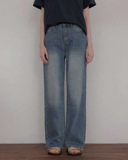 [TWEE] Roa Washed Wide Denim