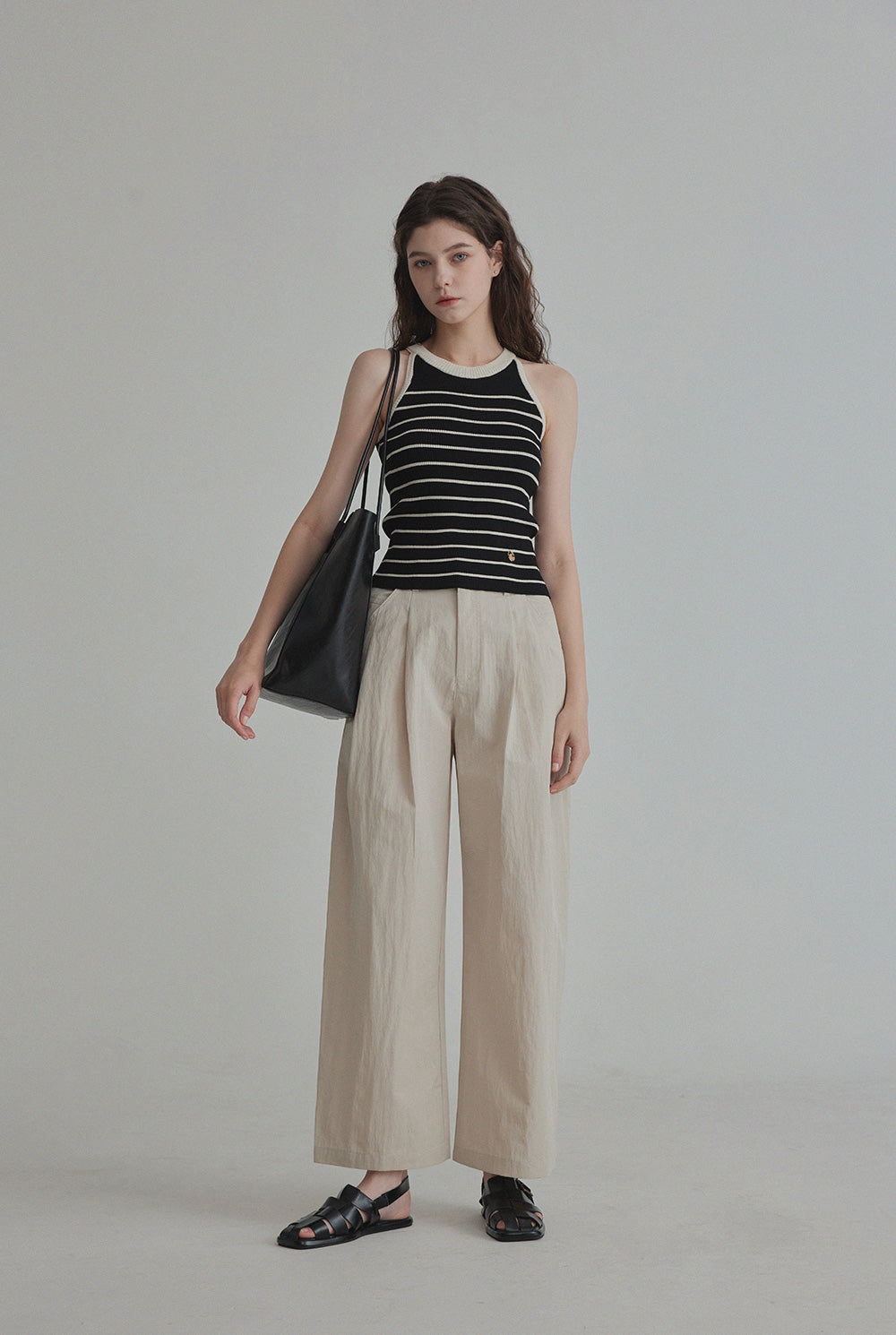 [TWEE]Suel Halter Sleeveless Knit